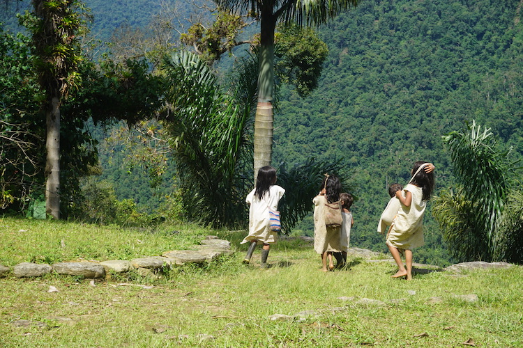 locals verloren stad colombia