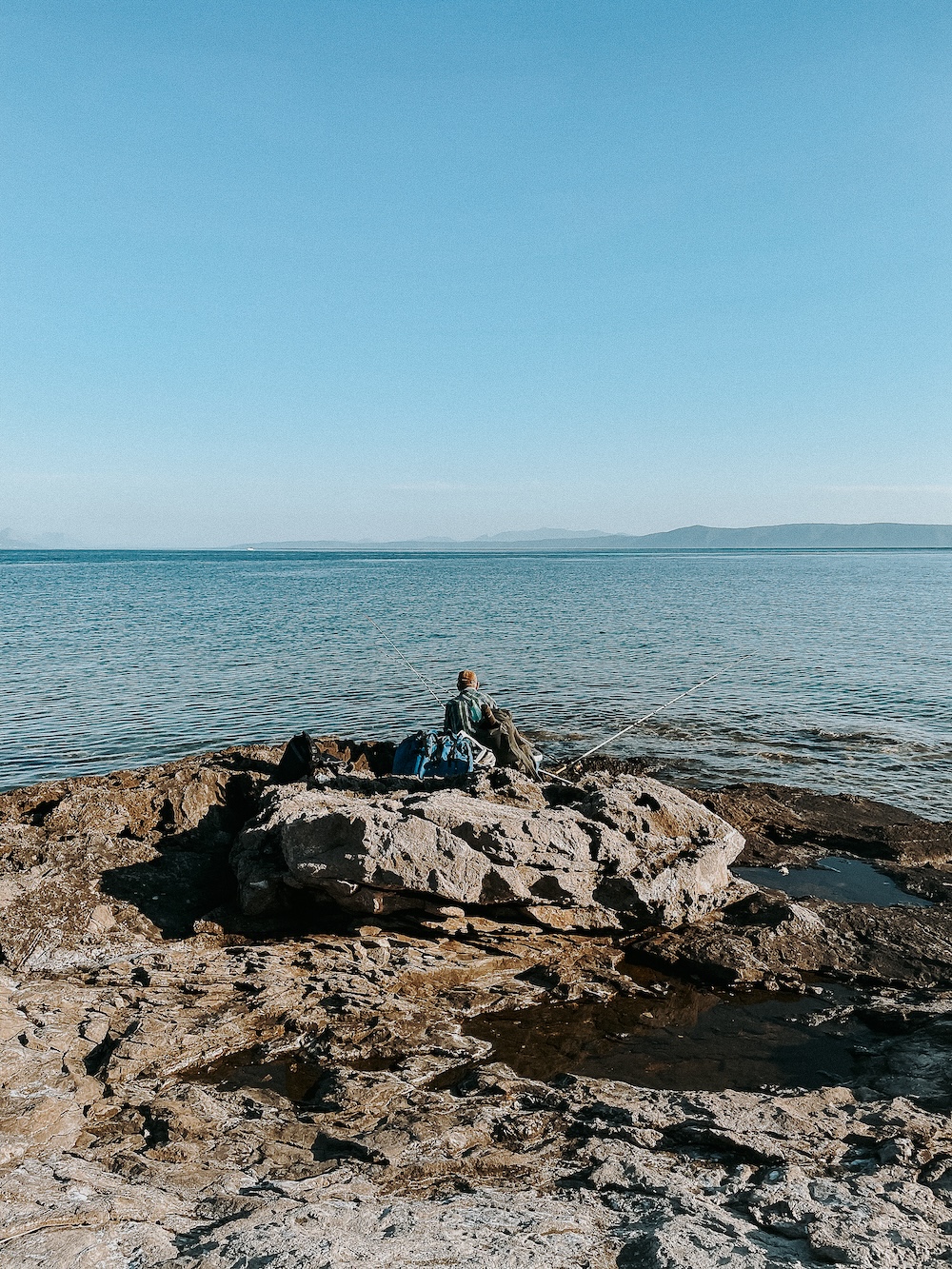 lokale vissersman, Brac