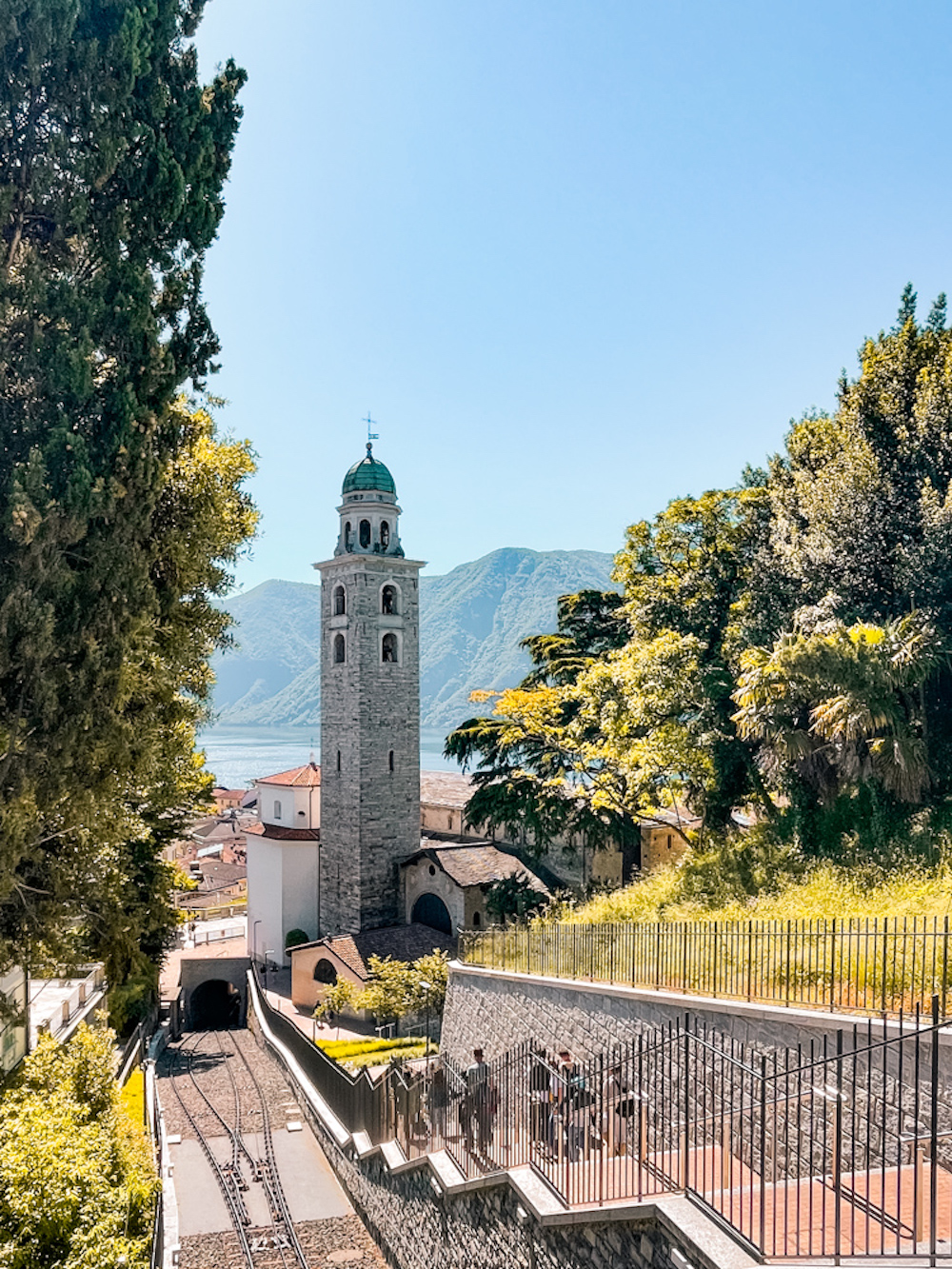 lugano kerk uitzicht zwitserland