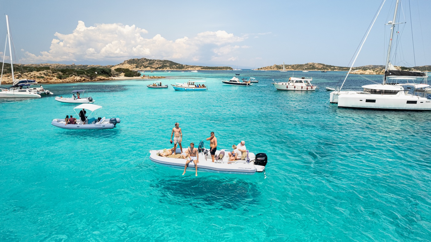 madallena, stranden Sardinië