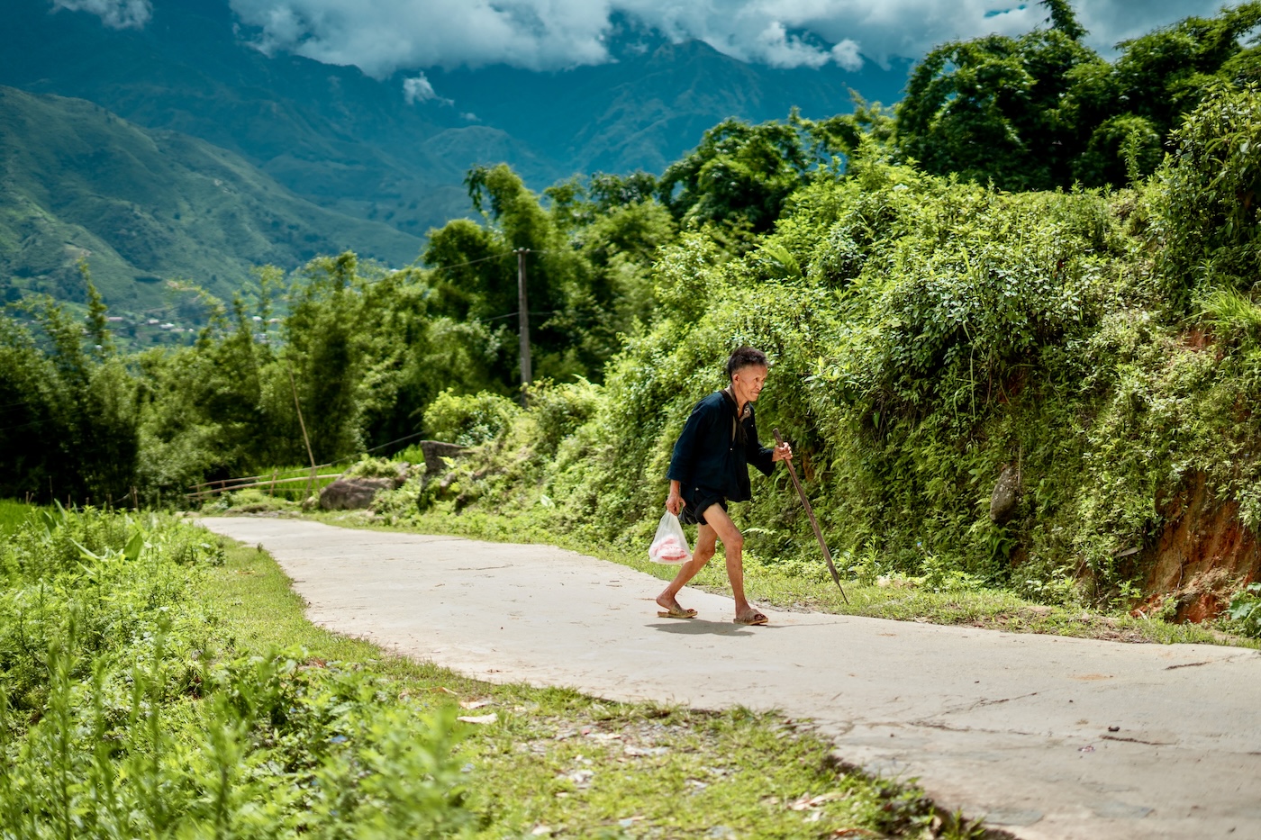 mannetje in Tam Coc