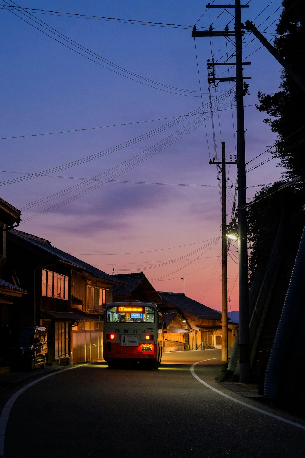 met de bus nar Kyoto by the Sea