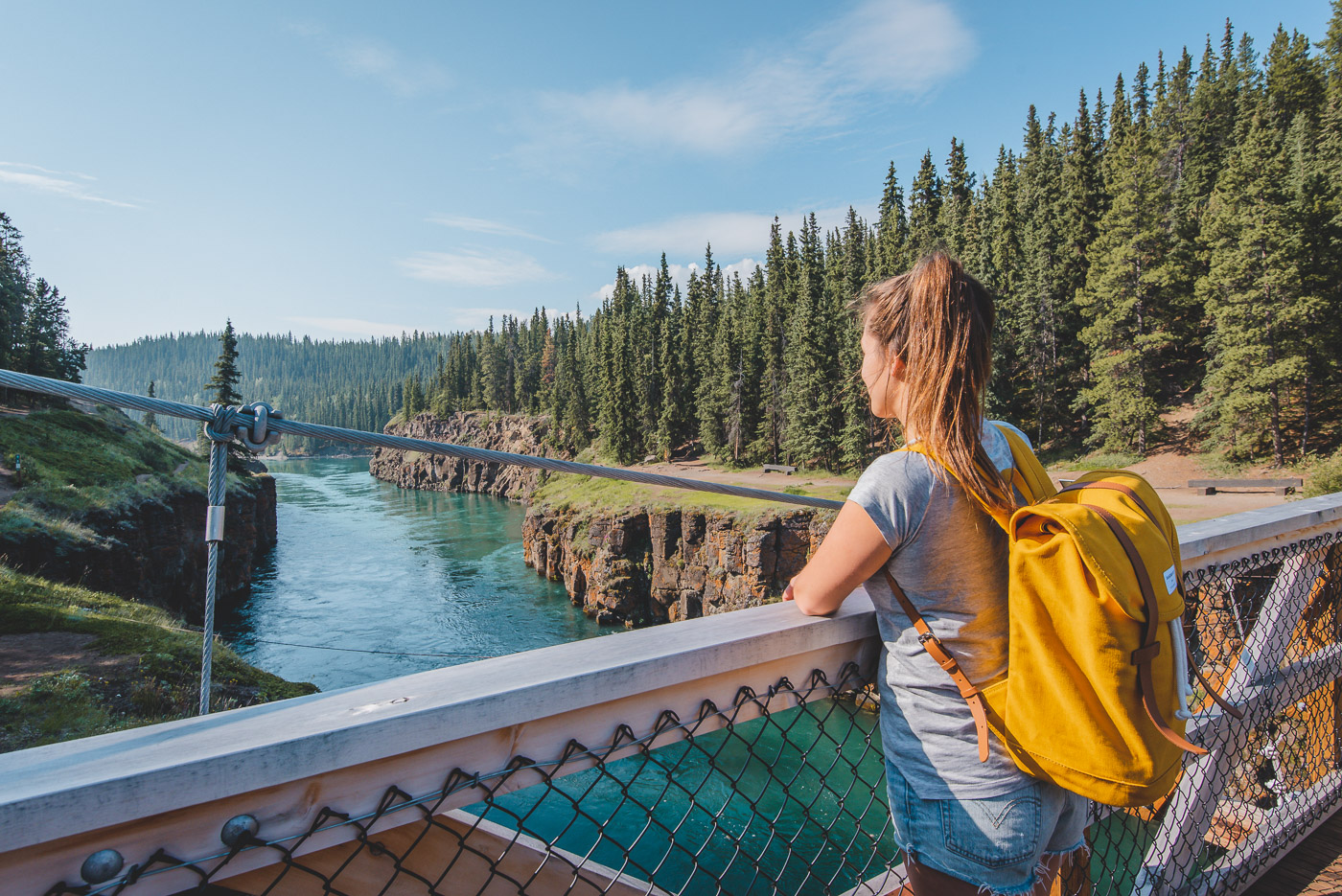 miles canyon brug in yukon