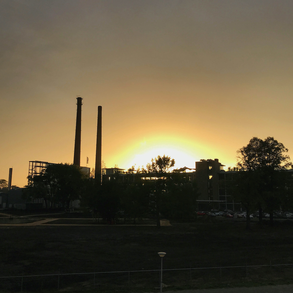 mooie plekken nederland Zonsondergang Strijp-S