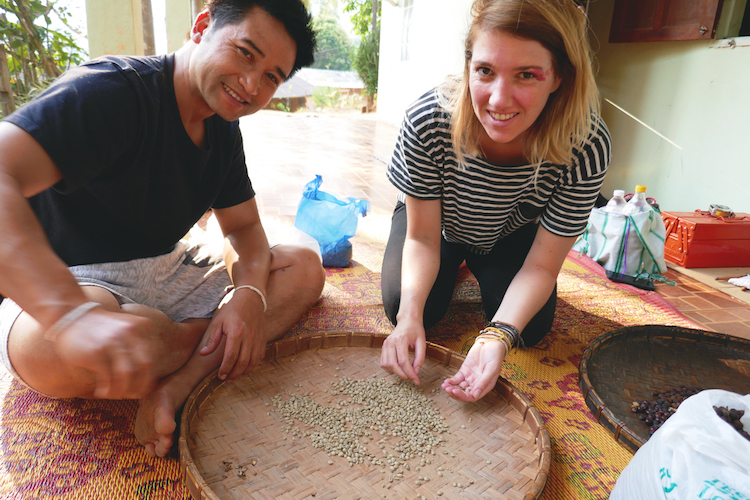 naar Pha mon in de omgeving van chiang mai