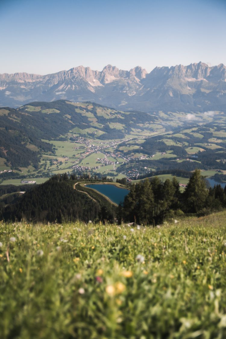 oostenrijk paragliden uitzicht