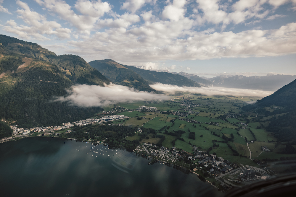 oostenrijk zell am see in de zomer