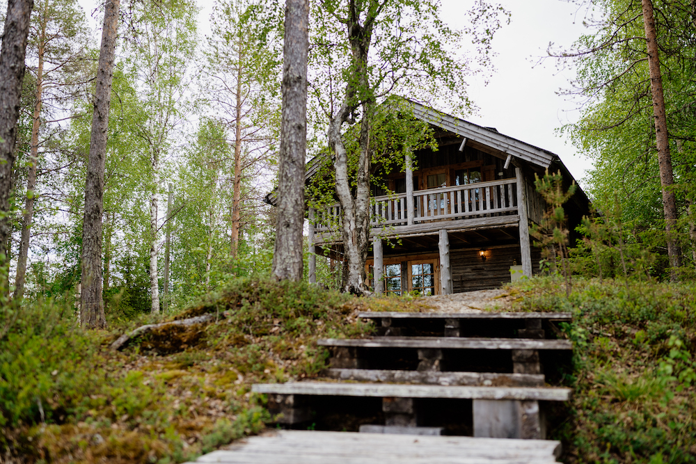 overnachten in lapland in de zomer