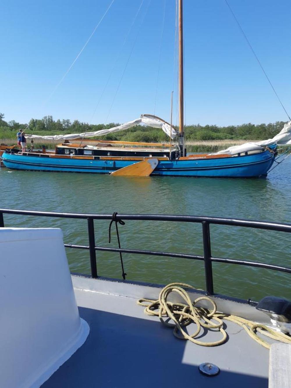 overnachten op een boot schip