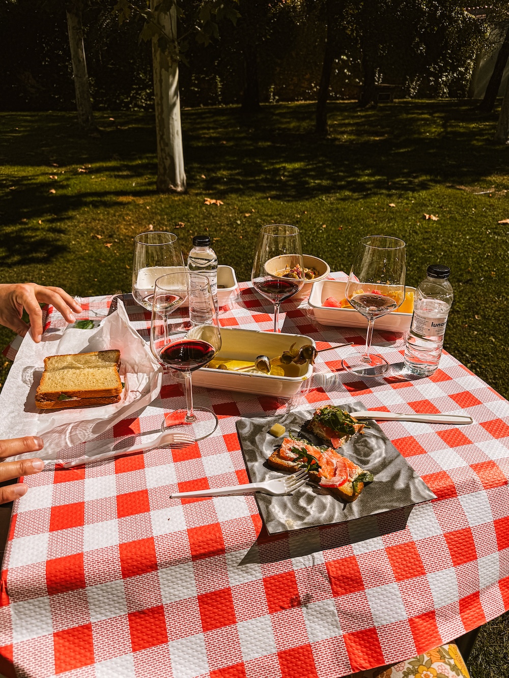 picknicken, Bodegas Montecillo