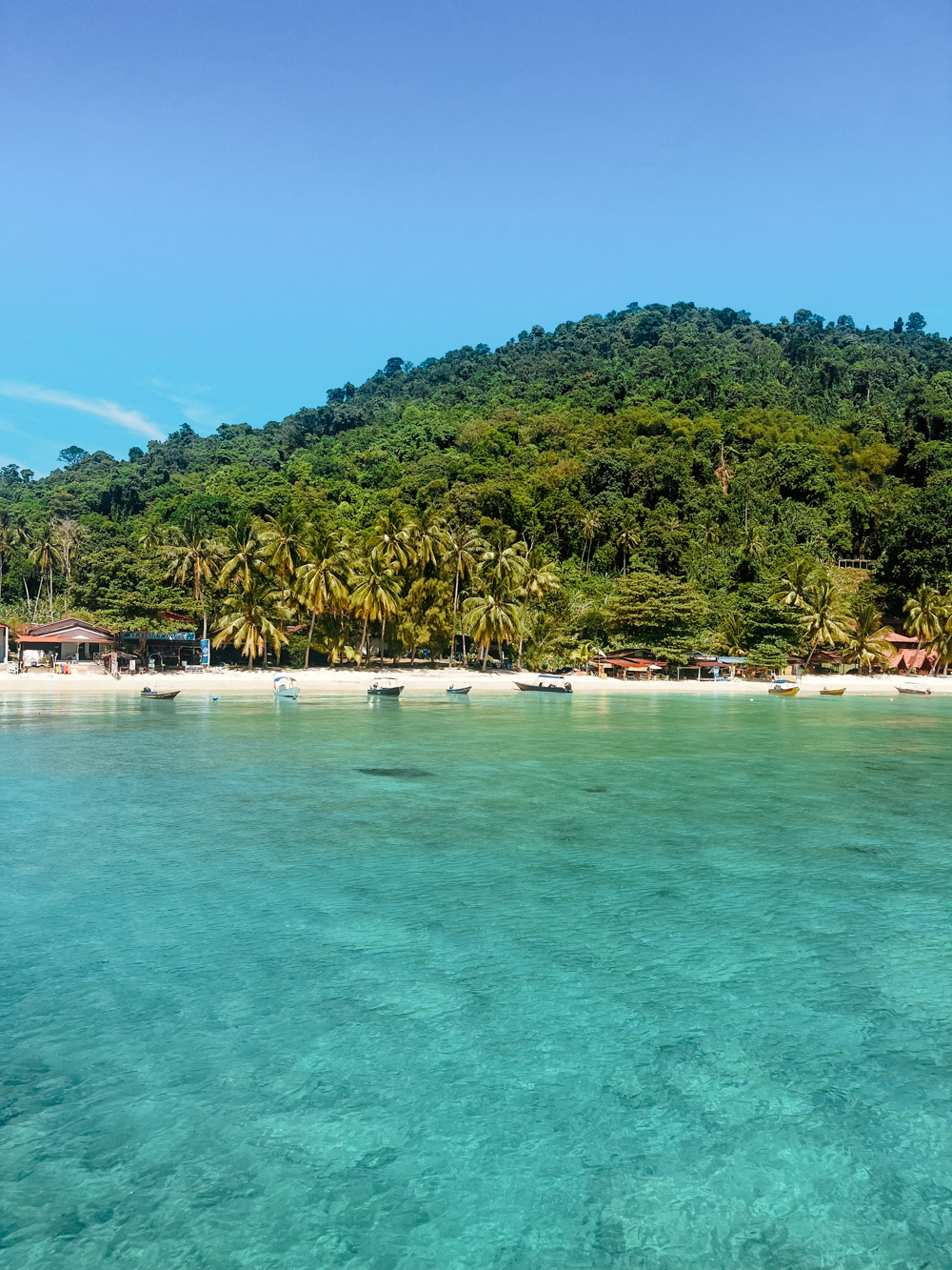 pulau kecil stranden