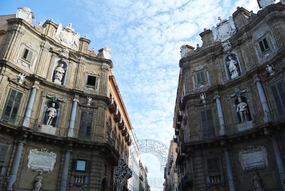 quattro-canti, wat te doen in Palermo