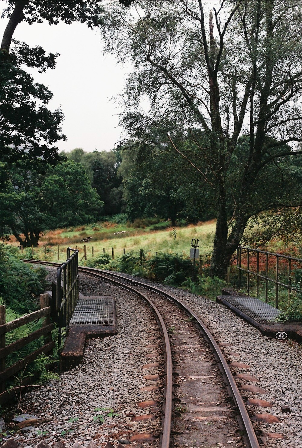 rails door Snowdonia