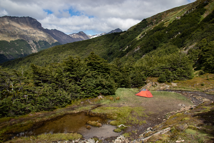 reizen naar patagonie vrijkamperen