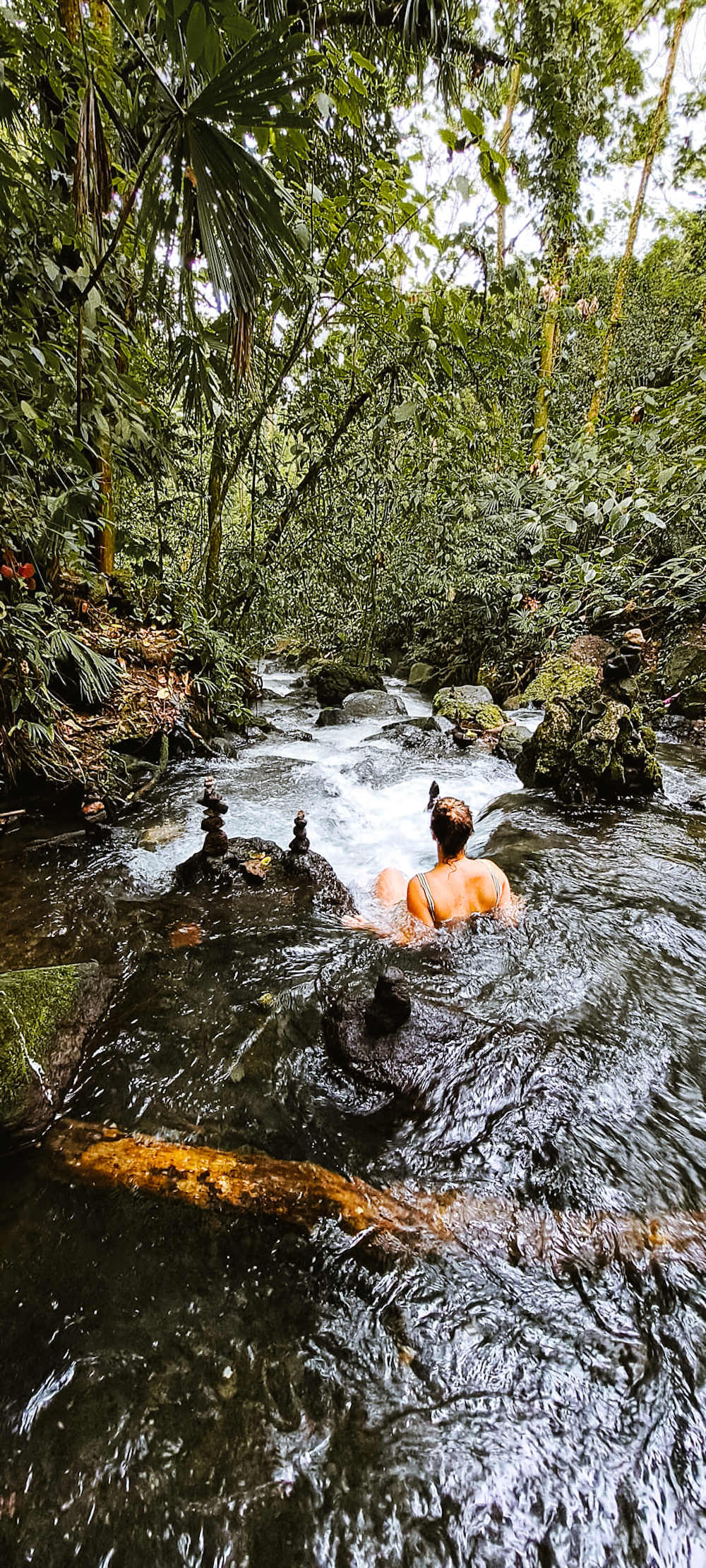 relaxen in de hotspring