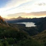 rinjani kamperen indonesie