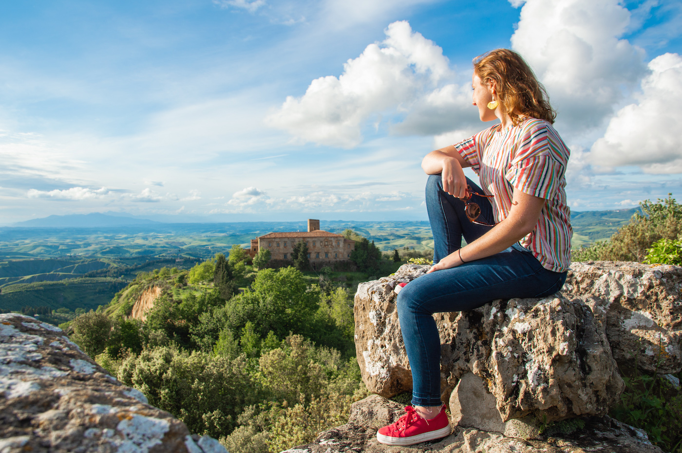 roadtrip route toscane Volterra