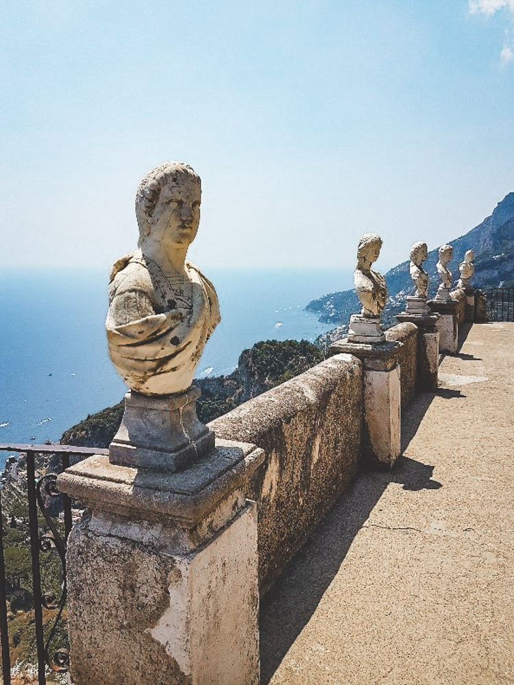 rondreis amalfikust Ravello Terrazza dell’Infinito