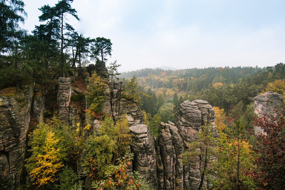 rotsen van prachov rotsenstad