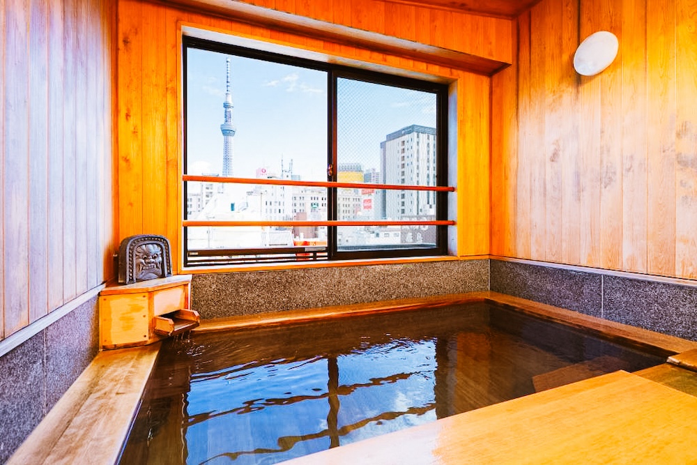 ryokan onsen, Tokyo Asakusa