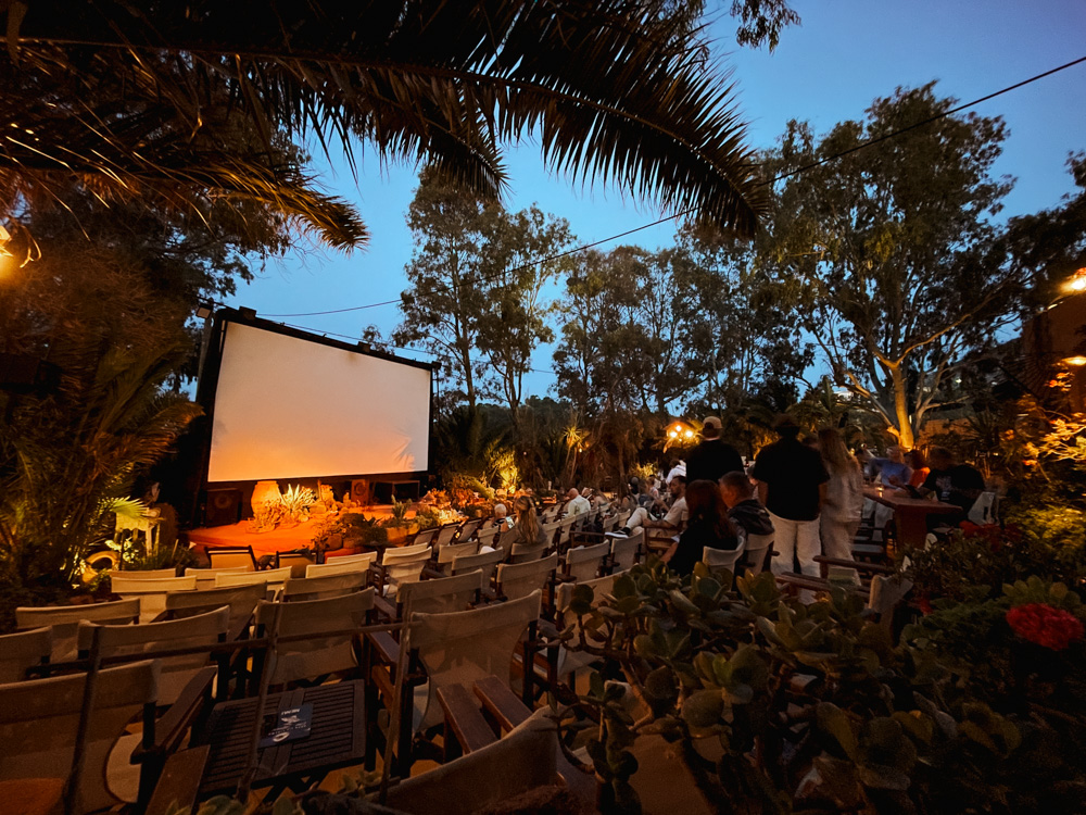 santorini kamari open air cinema