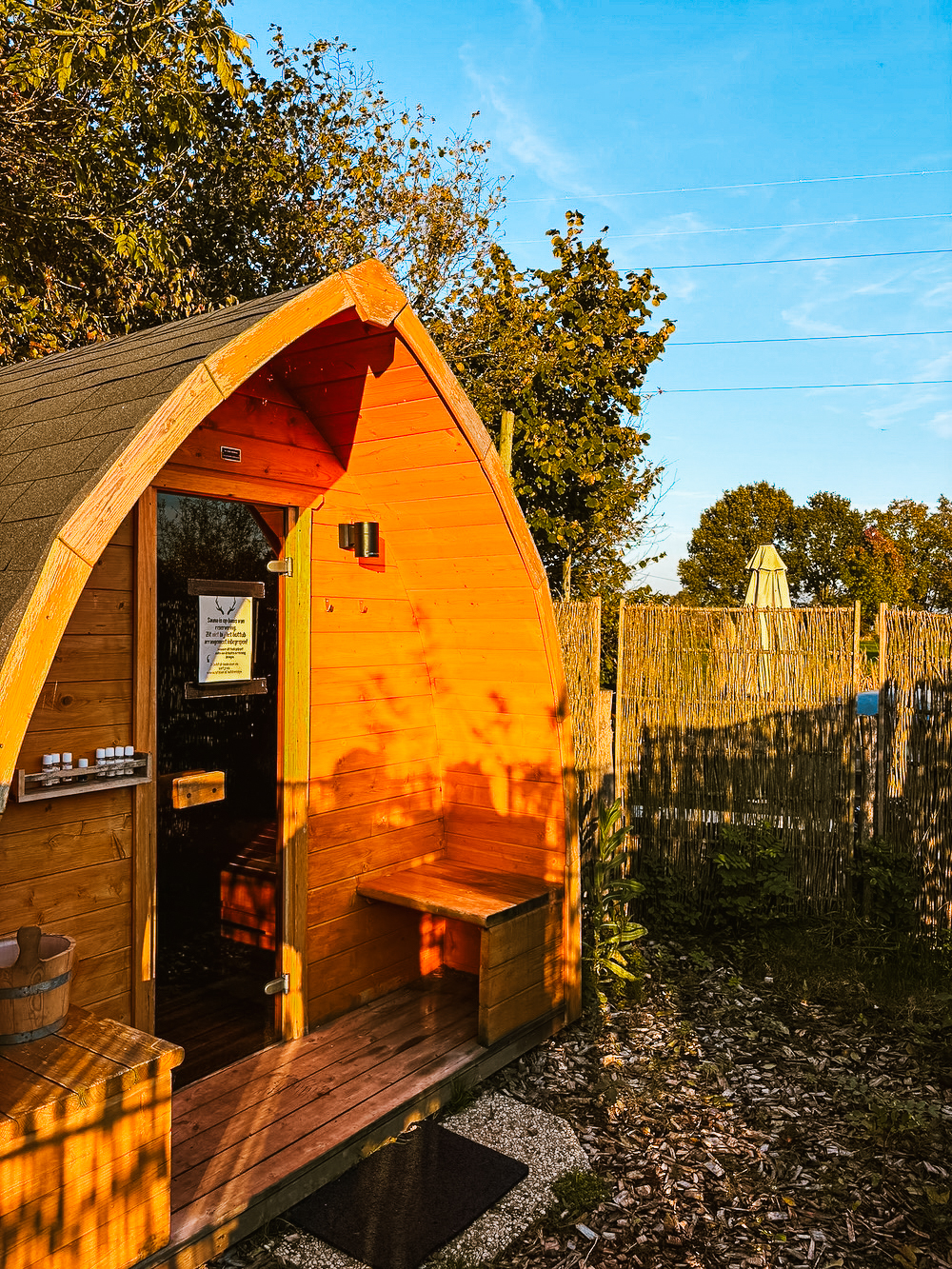 sauna, op oetdoor