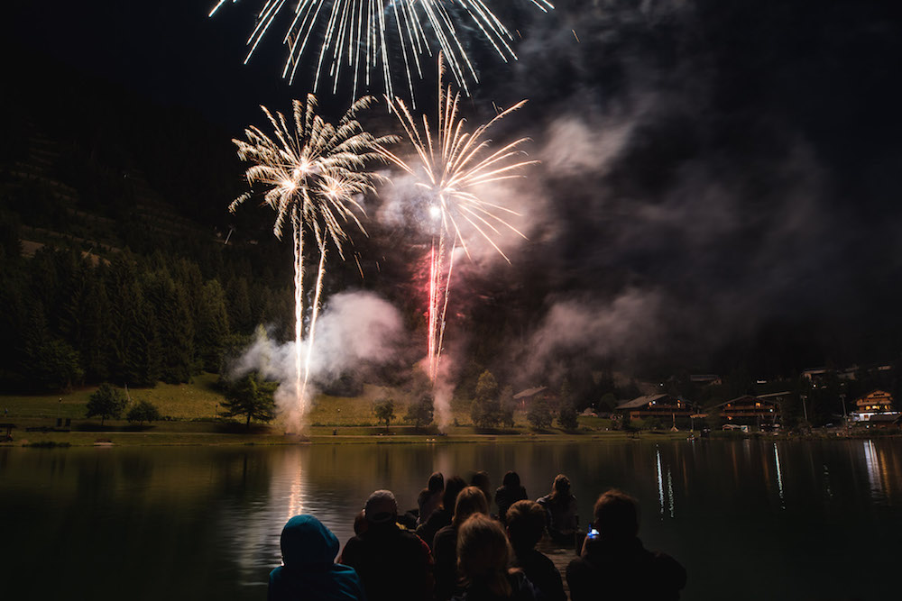 savoie Mont Blanc vuurwerk 14 juli deel 2