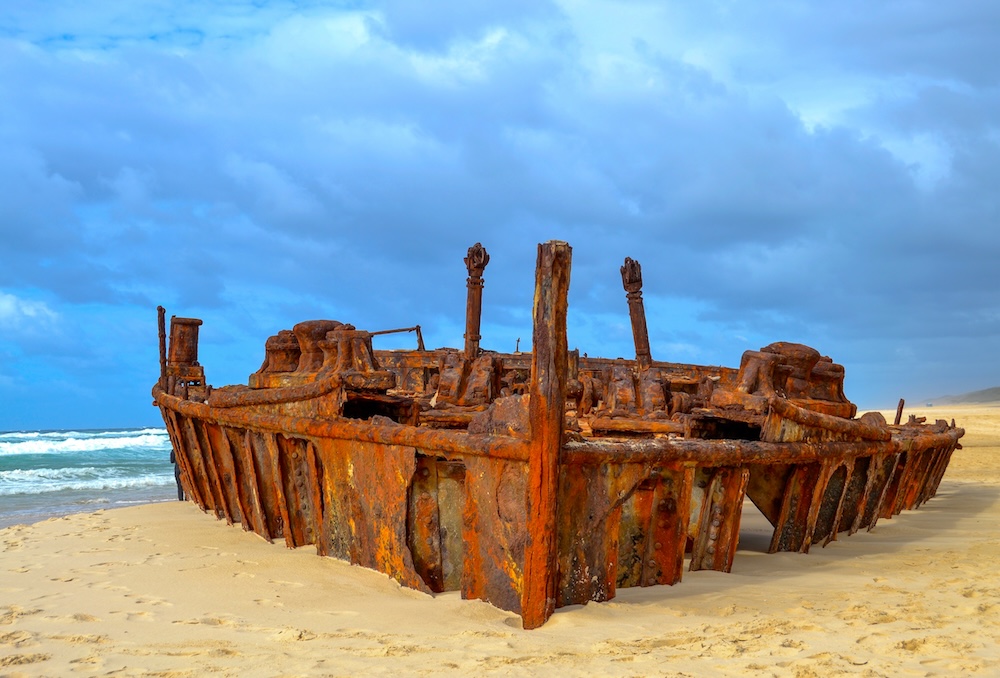 scheepswrak australie oostkust