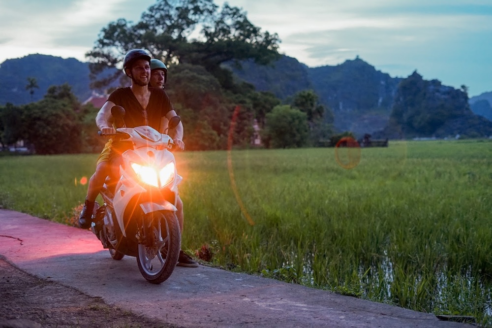 scooteren in Phong Nha