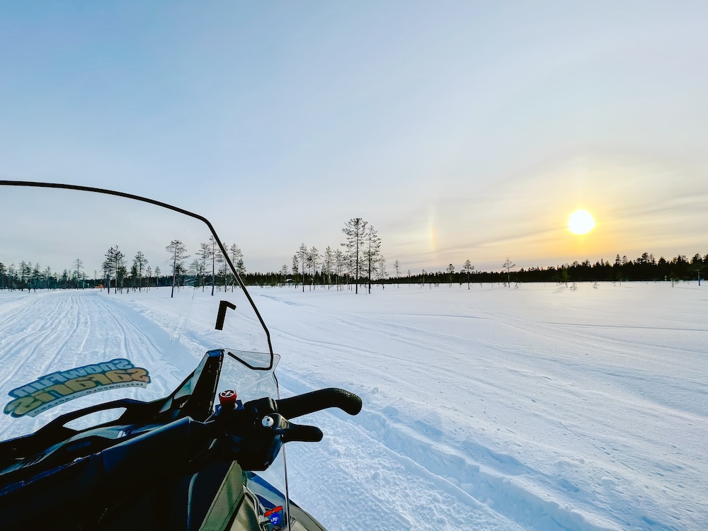 sneeuwscooteren Finland