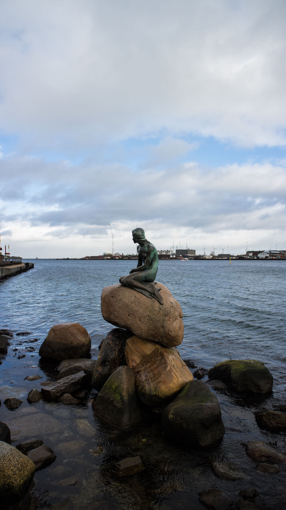 stedentrip kopenhageen Kleine Zeemeermin winter