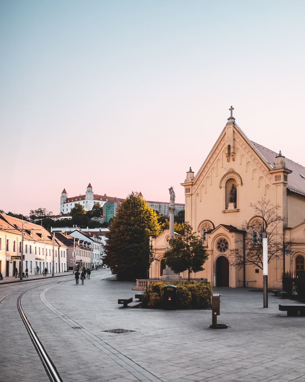 straatje Bratislava, goedekope stedentrip Europa