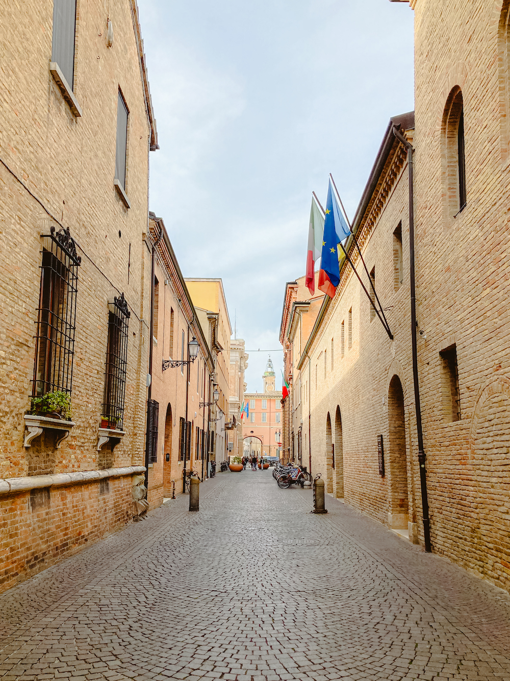 straatje in Ravenna