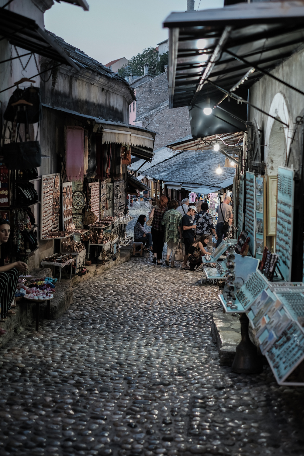 straatjes in mostar bosnie