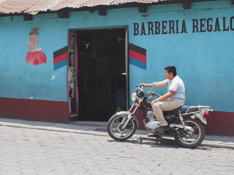 straten rondom chichicastenango in guatemala