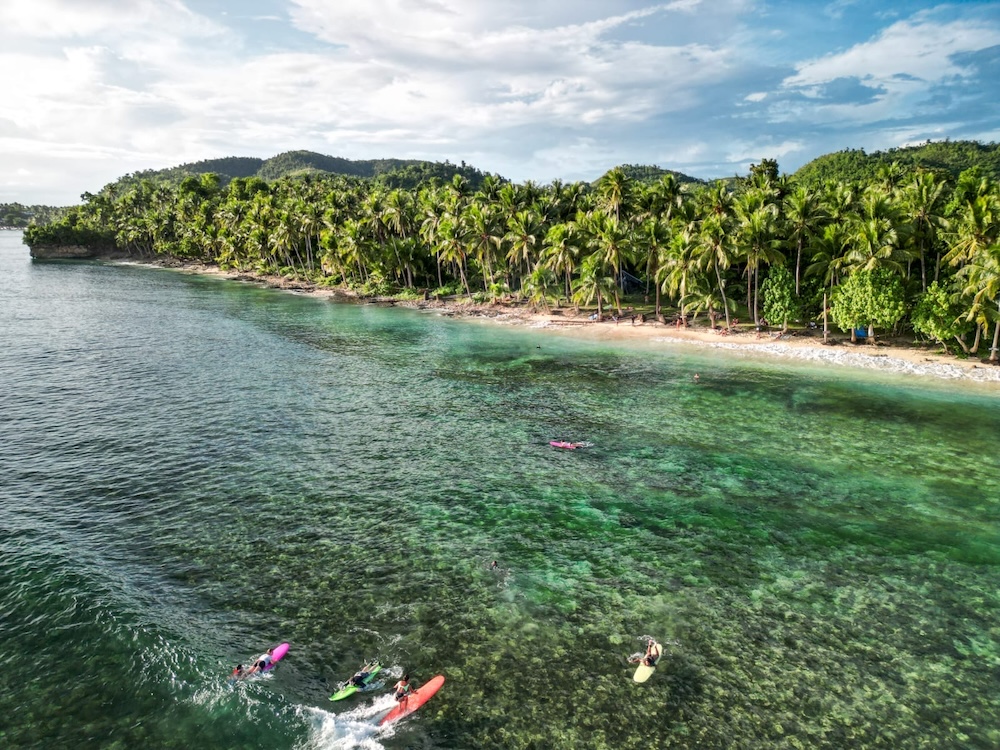 surfen op Siargao