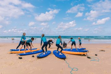 surfvakantie frankrijk gezin