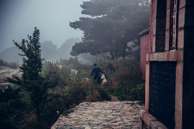 taishan tempels china heilige berg