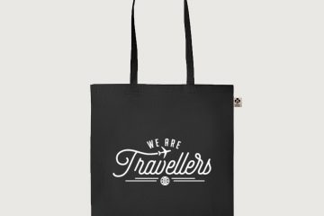 tas WeAreTravellers zwart