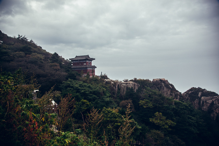 tempels op taishan china