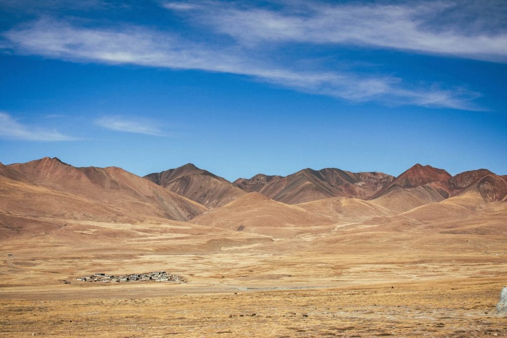 tibet landschappen backpacken route tips