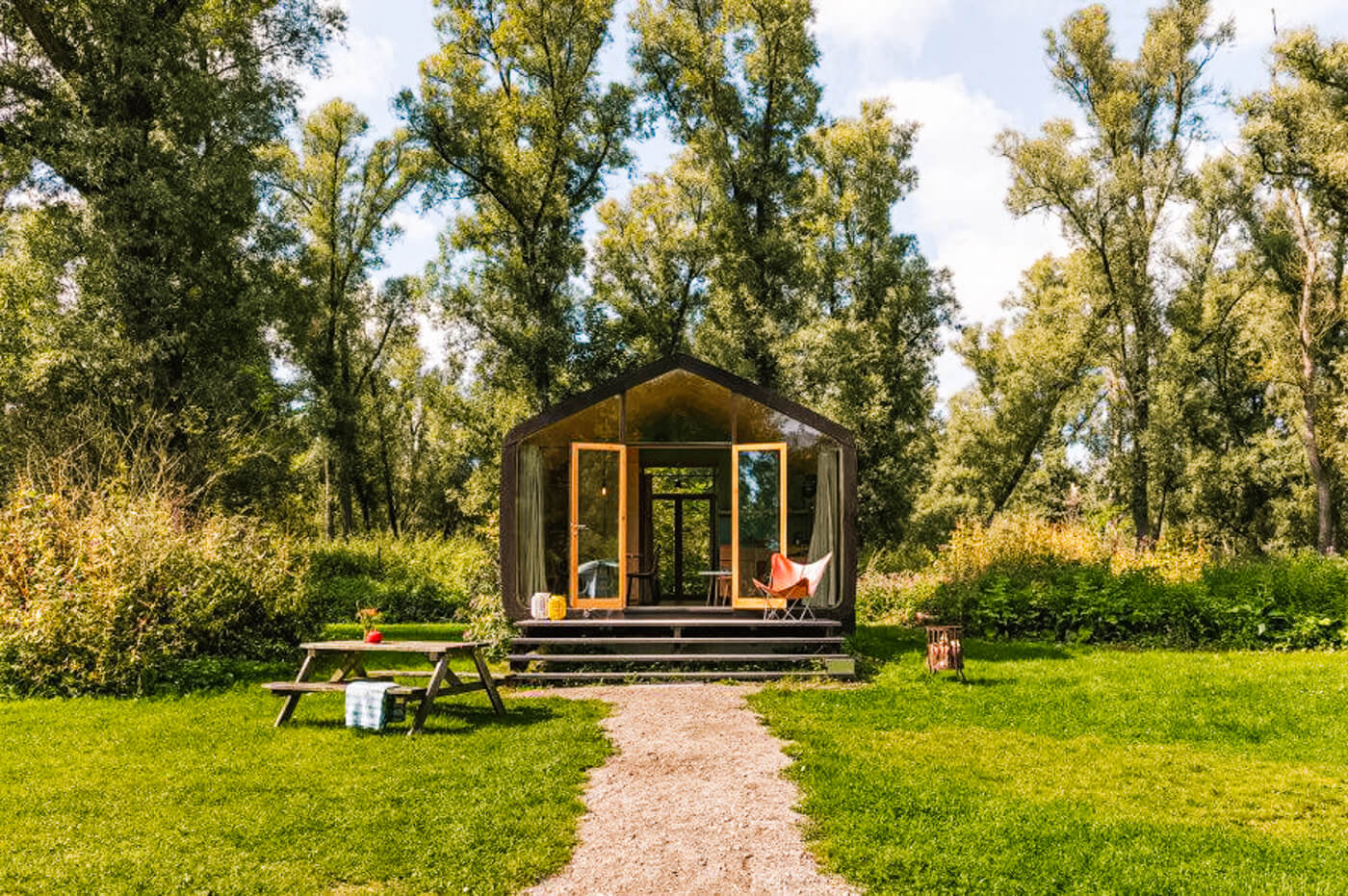 _tiny house nederland Natuurhuisje Dordrecht