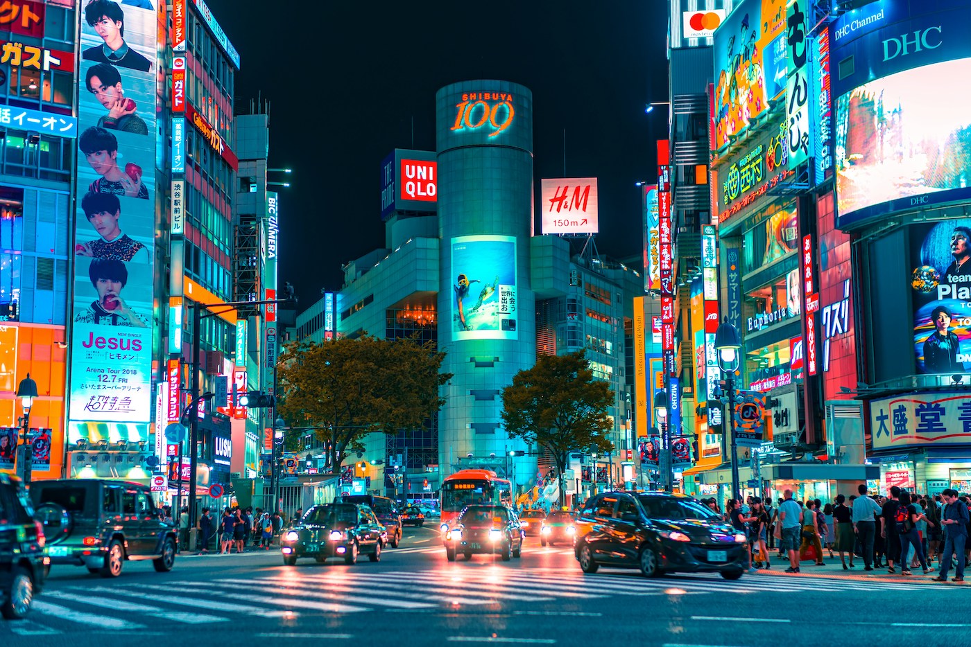 tokyo shibuya crossing