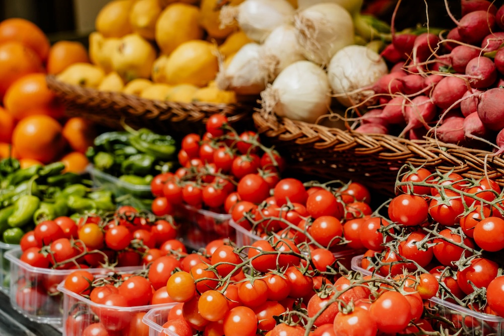 tomaten, Central Market van Valencia