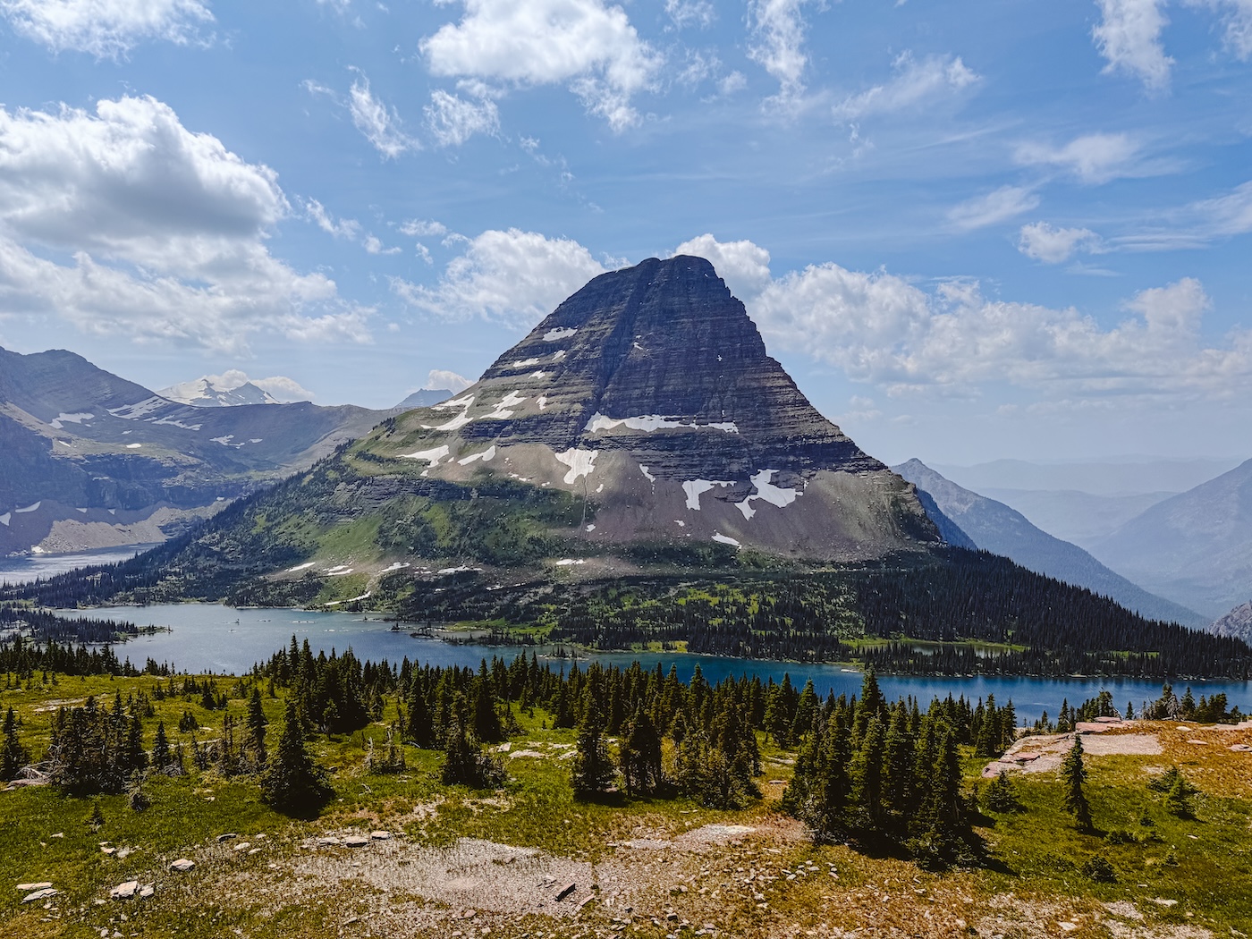 uitzicht Glacier National Park