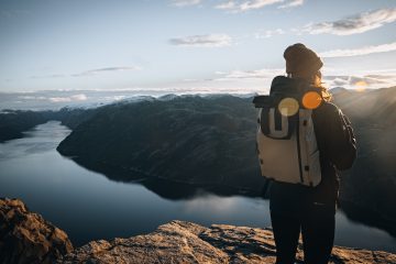 uitzicht Preikestolen, Noorwegen