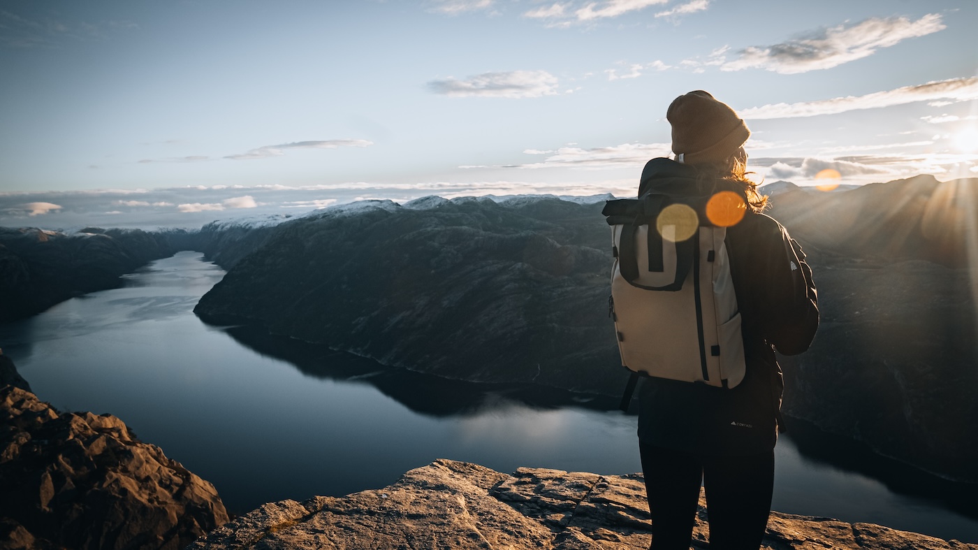 uitzicht Preikestolen, Noorwegen