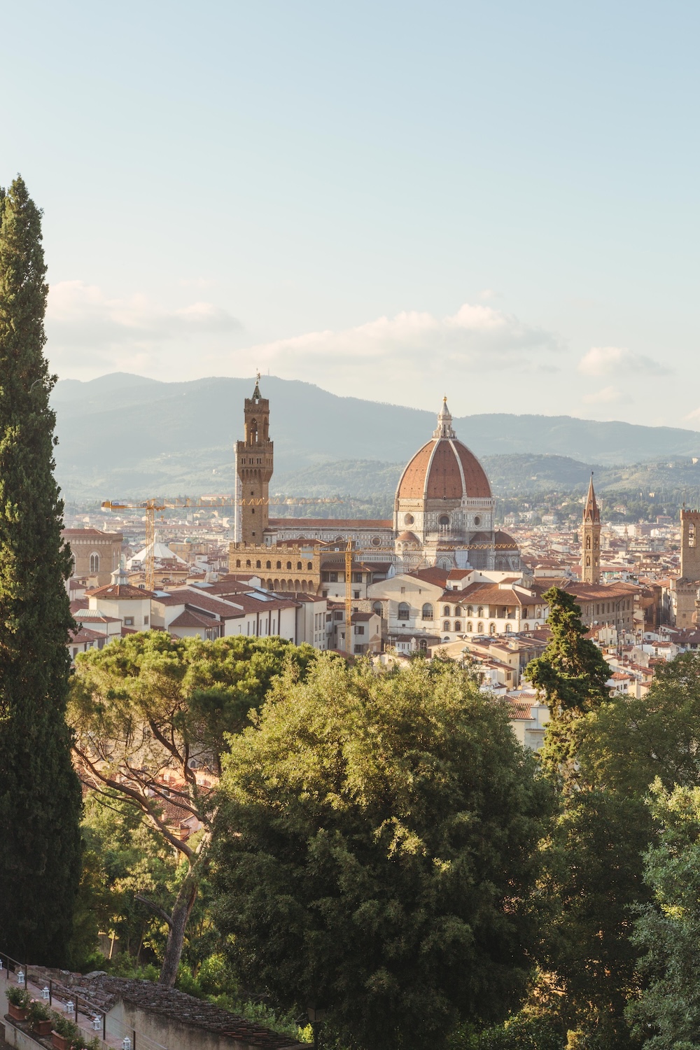 uitzicht over Florence