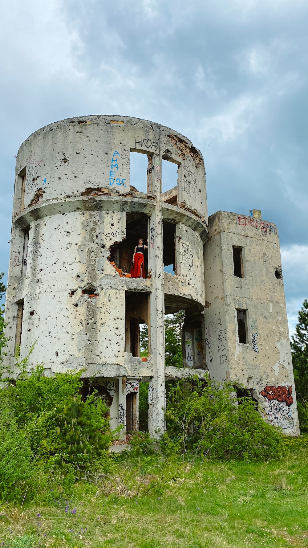 urban exploring in Sarajevo