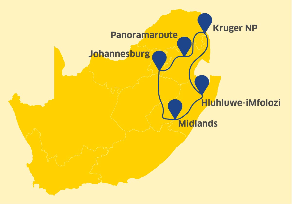 vakantie 2023 boeken 1. Zuid Afrika